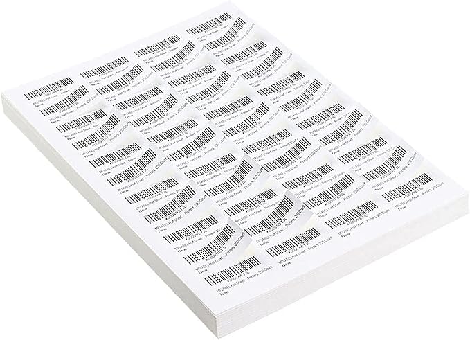 LabelMore 30 up Labels 1" X 2-5/8" Shipping Address FBA Label - Image 4