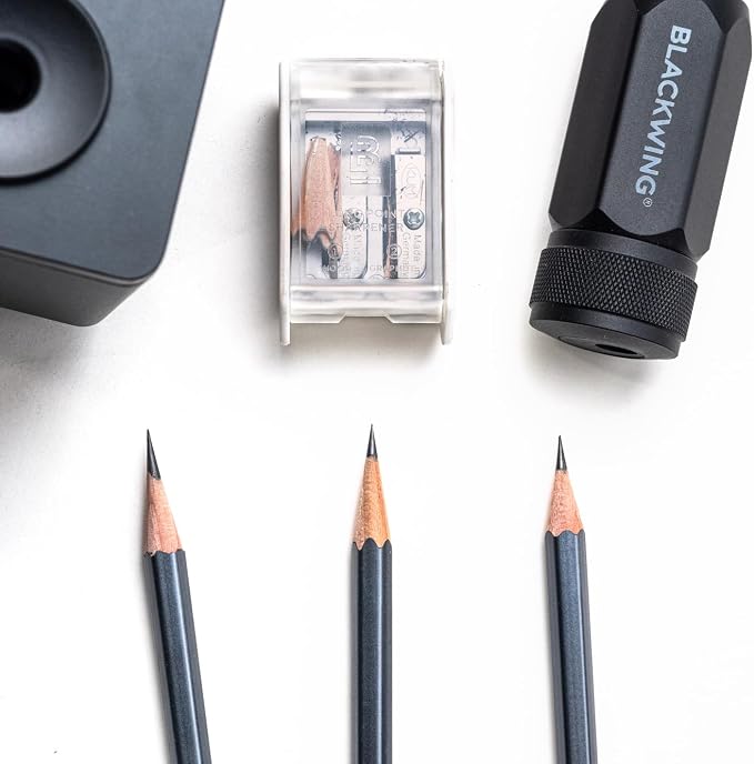 Blackwing One-Step Long Point Sharpener, German Steel Blade, Sharp Curved Point - Image 7