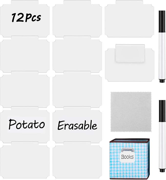 Erasable Label Clips by badigo