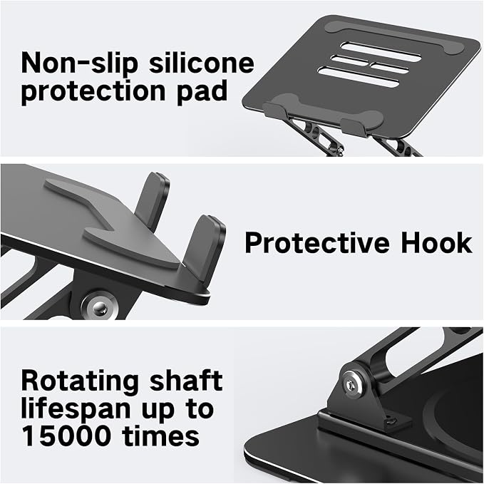 Adjustable Laptop Stand for Desk - Image 7