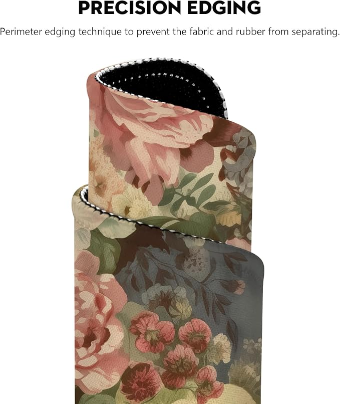 Elegant Watercolor Floral Mouse Pad - Image 2