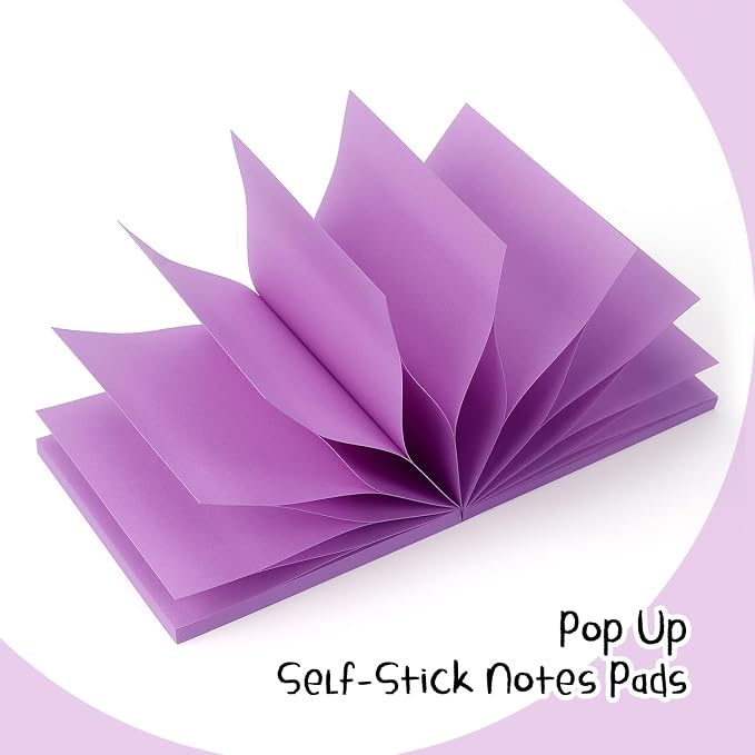 Sticky Notes 3x3 Pop Up Self-Stick Notes Pads - Image 5