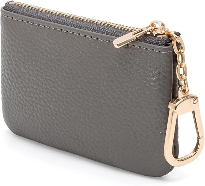 Full Grain Leather Coin Purse by Unknown