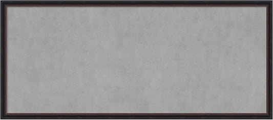 Amanti Art Black Framed Magnetic Board 22x50 Oversize Vision Board by AmantiArt
