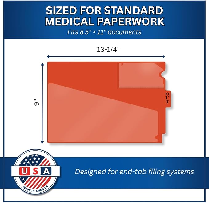 Doctor Stuff - Center Tab Vinyl Outguides, Diagonal Cut Front Pocket, Top - Image 5