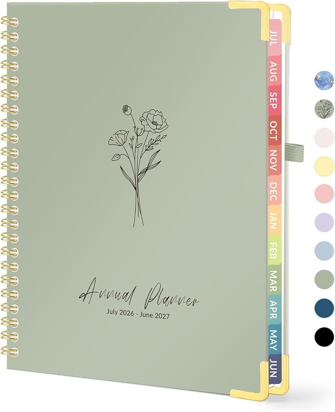 Forvencer Academic Planner 2026-2027, July 2026-June 2027 Weekly & Monthly by Forvencer