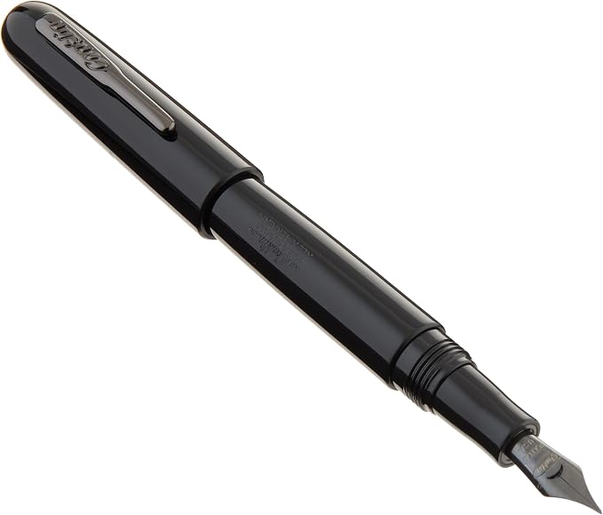 Conklin All American Fountain Pen in Black – Extra Fine Nib, Classic Design & by Conklin