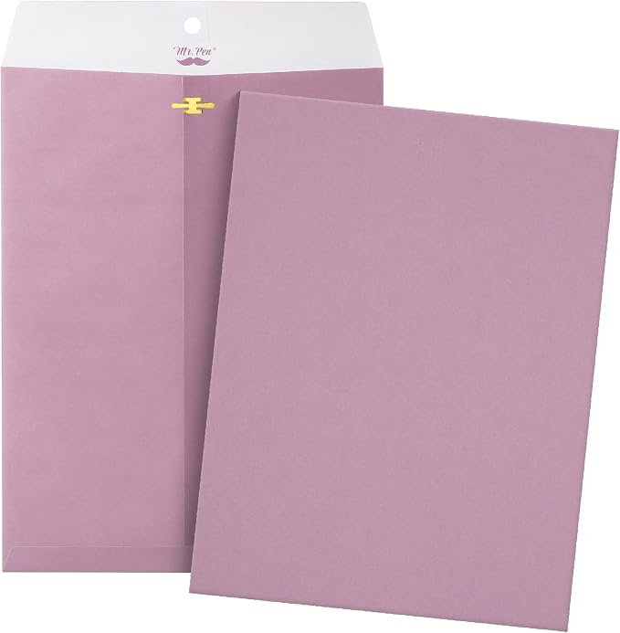 Mr. Pen- Clasp Envelopes, 18 Pack, 9x12 Inches, Mailing Documents, Office by MrPen
