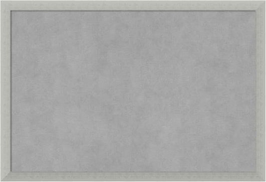 Amanti Art Silver Framed Magnetic Board 18x26 Medium Vision Board by AmantiArt