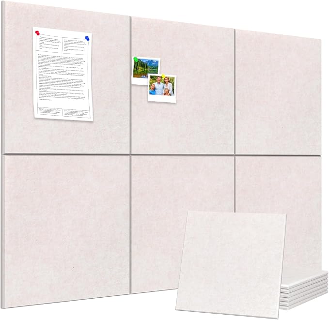 Large Cork Board Alternative 36" X 24" Bulletin Board by Hrrtyueg