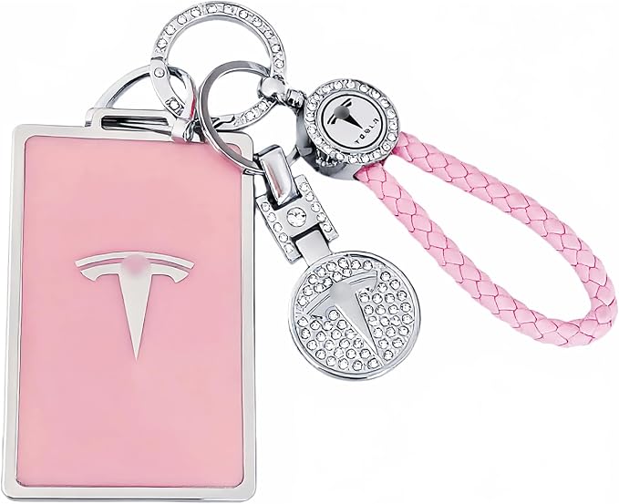 for Tesla Key Card Holder Bling Key Chain Card Key Holder by Tesheer