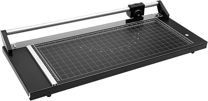 Manual Heavy Duty 24 Inch Rolling Cutter, Precision Rotary Paper Trimmer by CeRaBuRET
