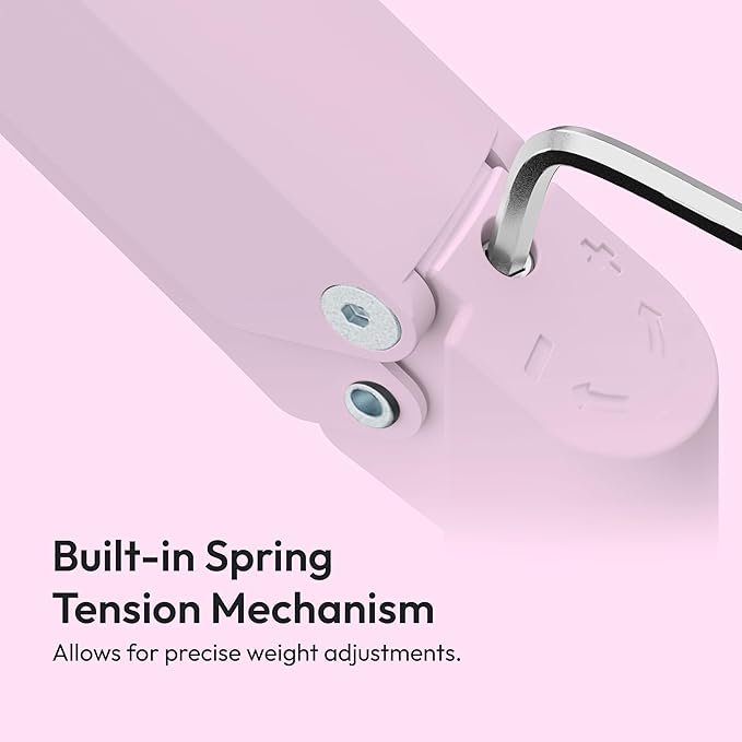 Pixio PS1D Wave Pink Dual Monitor Arm Stand Desk Mount - Fits up to 32 inches Monitors and up to 19.8lbs. VESA Compatibility and Integrated Cable Management-DeskLoop Office