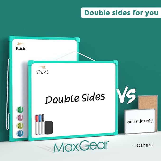 MaxGear Double-Sided Dry Erase Board - Image 3