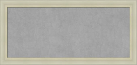 Amanti Art Silver Framed Magnetic Board 25x53 Oversize Vision Board by AmantiArt