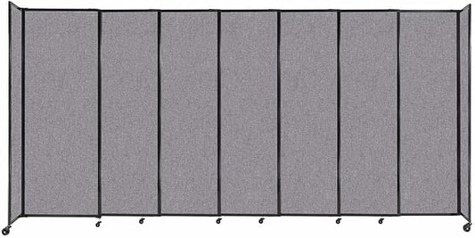 Versare Straightwall Sliding Portable Wall Partition | Freestanding Office by VERSARE