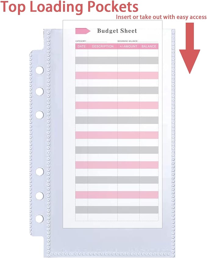 40 Pack 80 Pockets Budget Sheet Protector Sleeves - Image 6