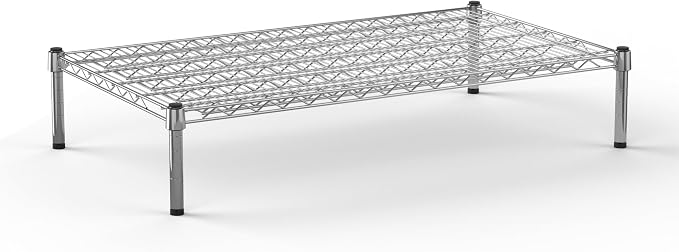 Regal Altair 24" Deep x 42" Wide x 8" Height Wire Shelving Kit | 1-Tier | NSF by Regal+Altair