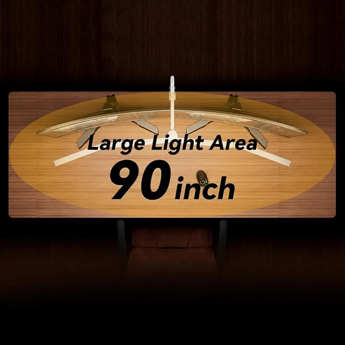 Adjustable LED Desk Lamp with Clamp, 4-Head Eye-Caring CRI95+ Desk Light - Image 7