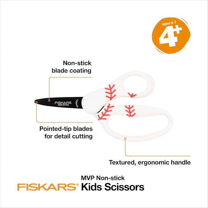 Fiskars 5" Pointed-Tip Scissors - Image 3