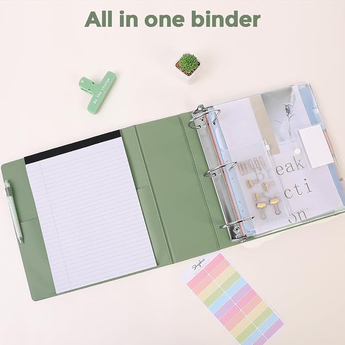SKYDUE 3 Ring Binder 3 Inch D Ringr - Image 2