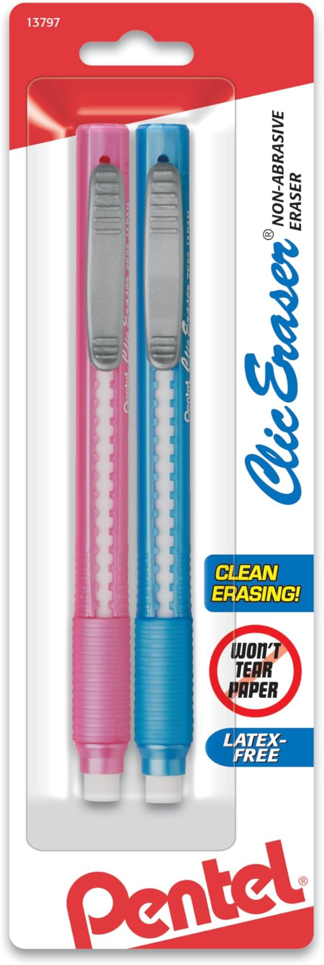 Pentel Clic Retractable Eraser by PentelofAmerica