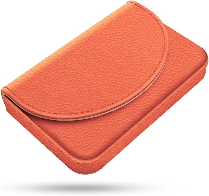 Business Card Holder，PU Leather Business Card Case Color Printing Pattern Card by xiviers