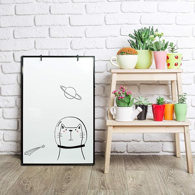 JILoffice Dry Erase Board, Magnetic White Board 36 X 24 Inch, Double Sided - Image 3