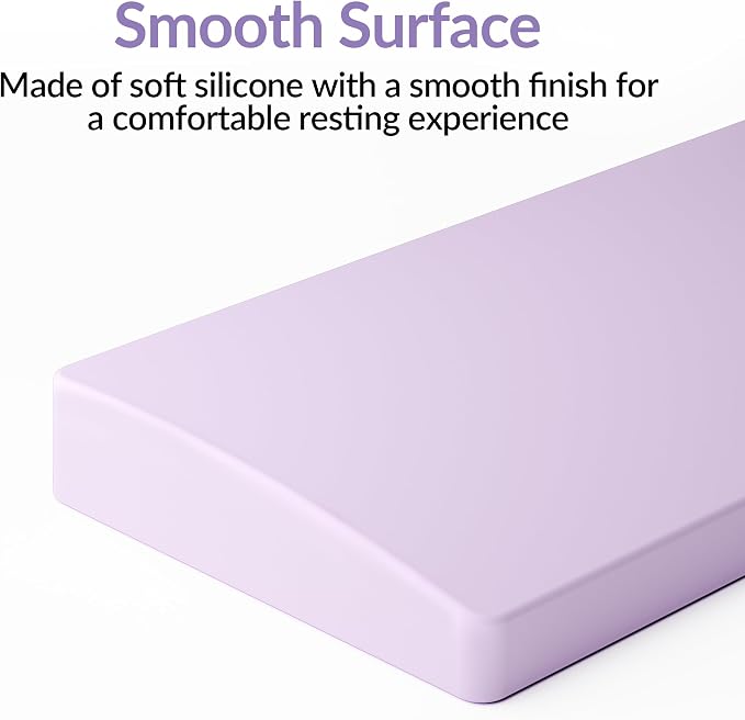 Keychron Silicone Wrist & Palm Rest, 17.6" Full Size - Image 7