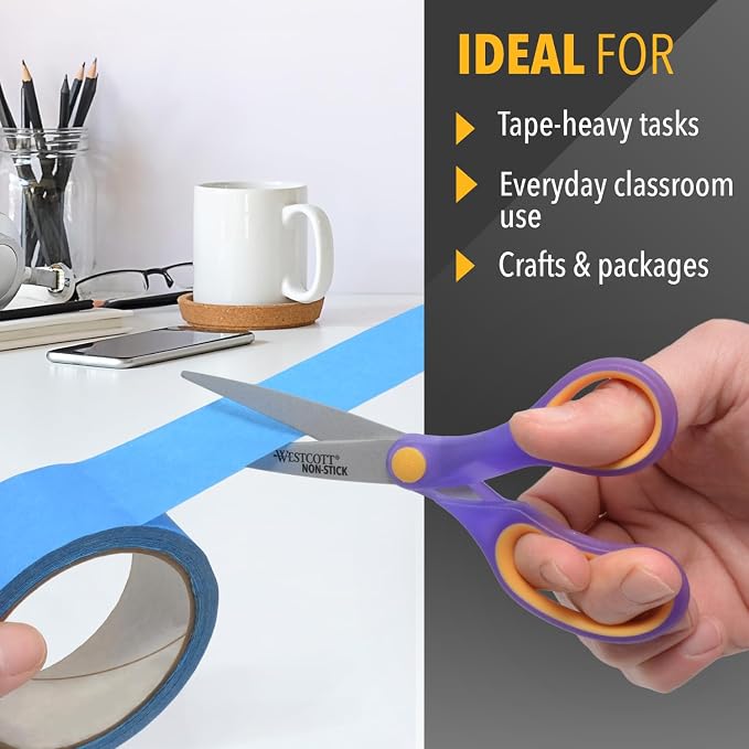 Westcott School Scissors for Kids Ages 12+ and Up - Image 4