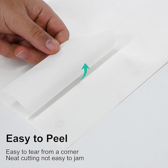 L LIKED 200 Half Sheet Shipping Labels, 2 per Sheet, 200 Labels, 5.5 x 8.5 inch - Image 4