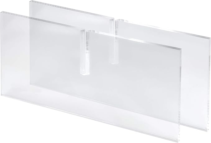 Red Co. Transparent Clear Acrylic Book Holder 2 Piece Reading Stand - Image 6