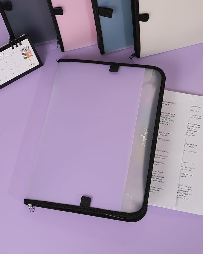 SKYDUE Accordion File Organizer, 7 Pocket Expanding File Folder - Image 6