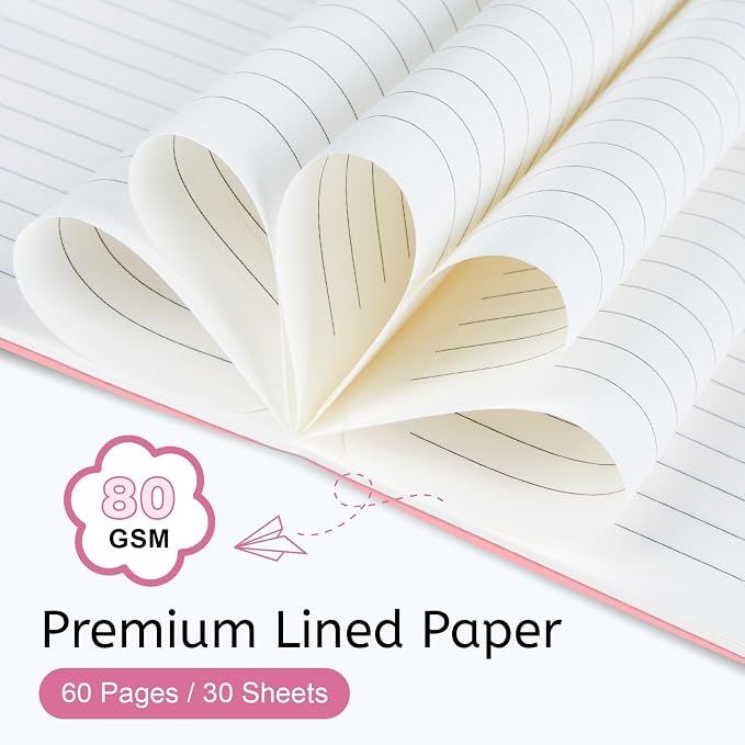 Oucaru 80 Pack Small Pocket Notebook, Mini Lined Notebook 3.5 x 5.5 Inches - Image 4