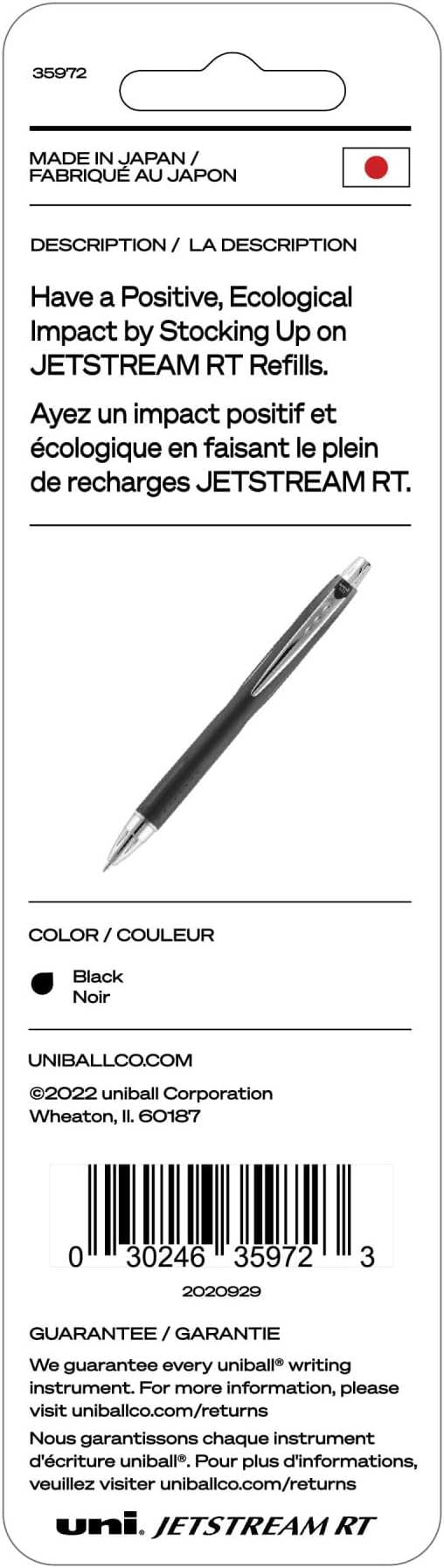 Uni-Ball Jetstream RT Ballpoint Pen Refills - Image 3