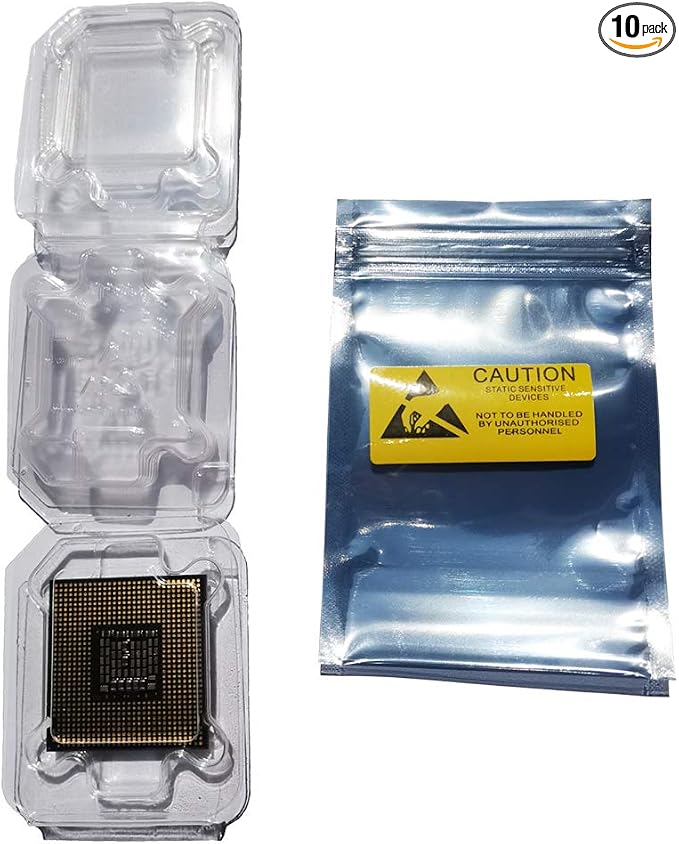CPU Protective Thicken Plastic Clamshell Case Trays Suitable by Daarcin