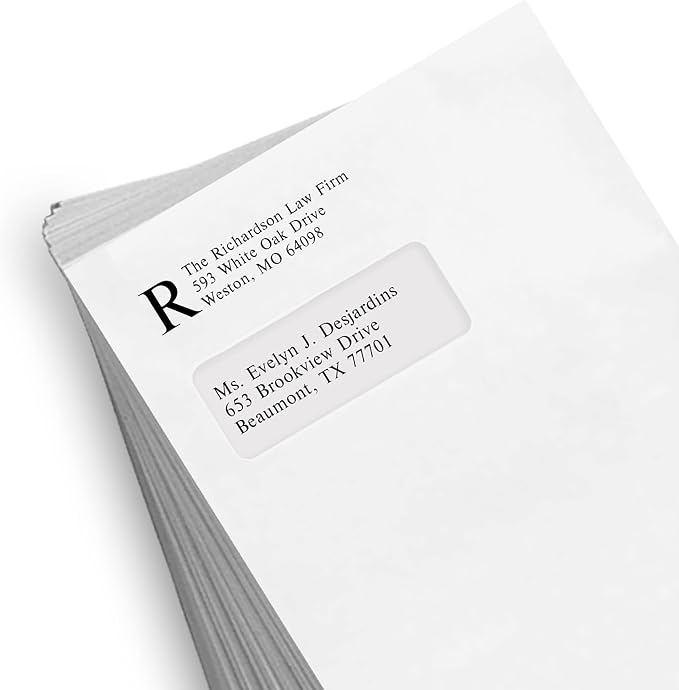 LUXPaper 9 x 12 Booklet Window Envelopes | Bright White | 28lb. Text | 1 - Image 7