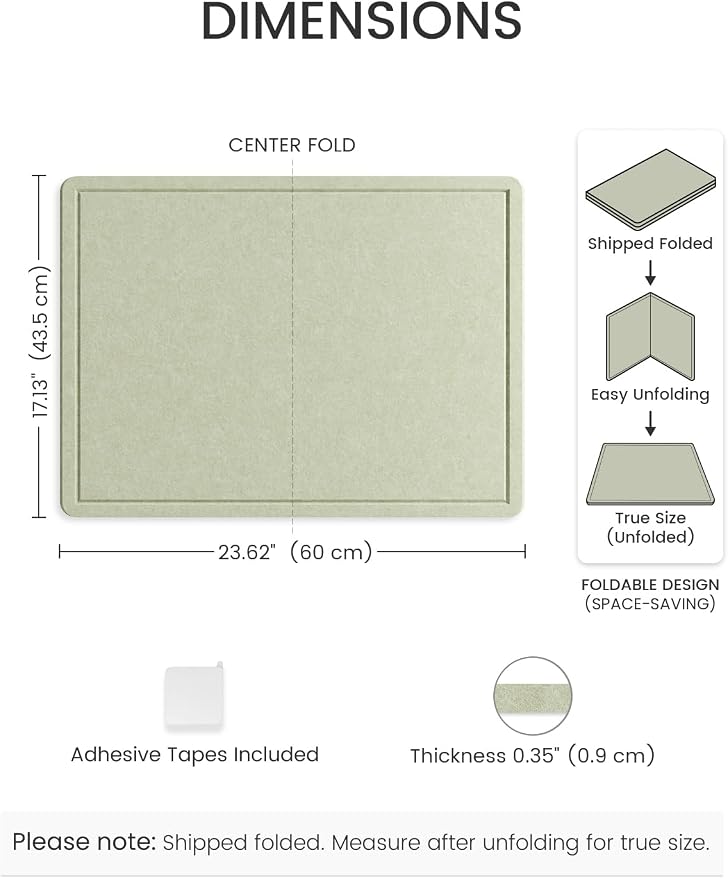 Fluxynara Bulletin Board, 23.6" x 17.5" Cork Board Alternative - Image 2