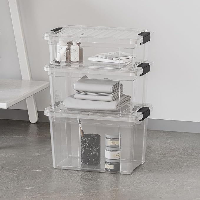 Superio Clear Storage Boxes - Image 7