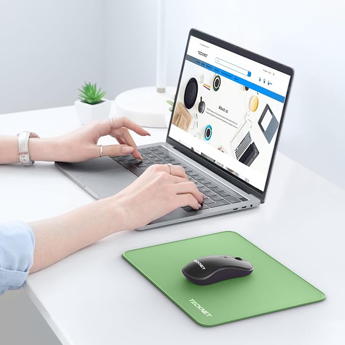 TECKNET Mouse Pad with Anti-fray Stitching, Waterproof Surface & Non-Slip - Image 7