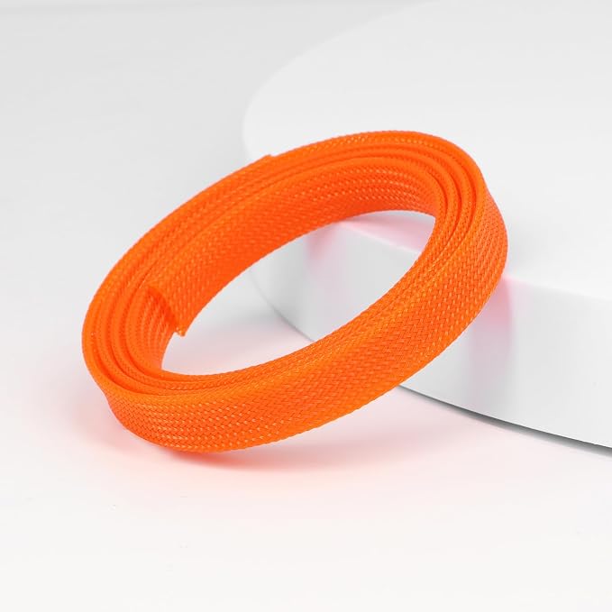 25ft PET Expandable Braided Cable Sleeve 5/8inch Pet Braided Cable Sleeve - Image 3