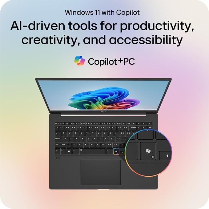 LG gram 15-inch, Thin and Lightweight Laptop, Windows 11 Home, Powered by AMD - Image 3
