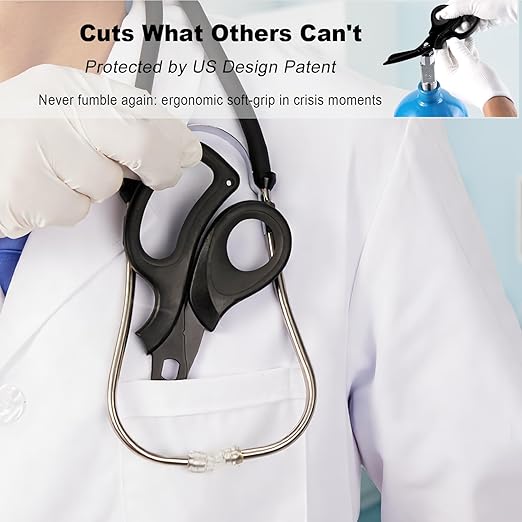 MEUUT 2 Pack Medical Scissors Trauma Shears - Image 5