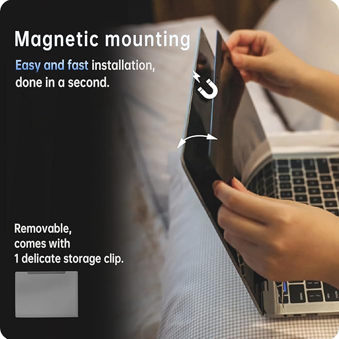 Peslv Magnetic Privacy Screen for Macbook Air 13 Inch / Macbook Pro 13 in - Image 2
