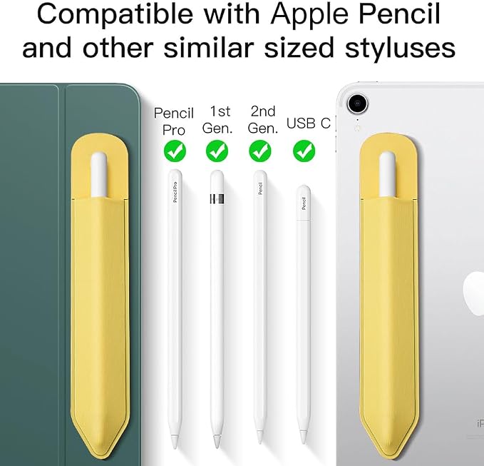 MoKo Pencil Holder Sticker Fit Apple Pencil Pro, Apple Pencil, Apple Pencil - Image 2