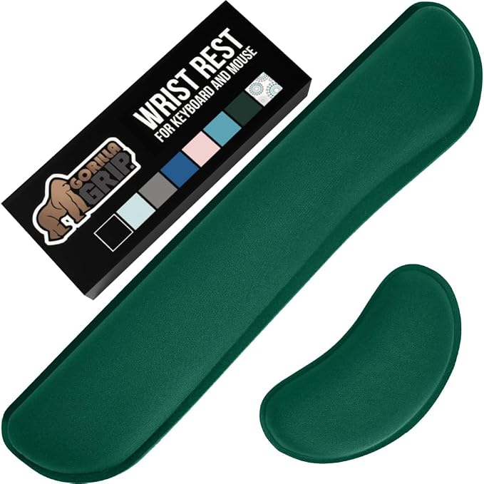GORILLA GRIP Silky Gel Memory Foam Wrist Rest by Unknown
