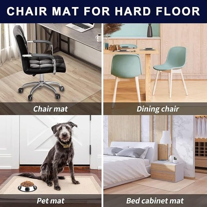 Office Chair Mat for Hard Wood Floors - Image 8