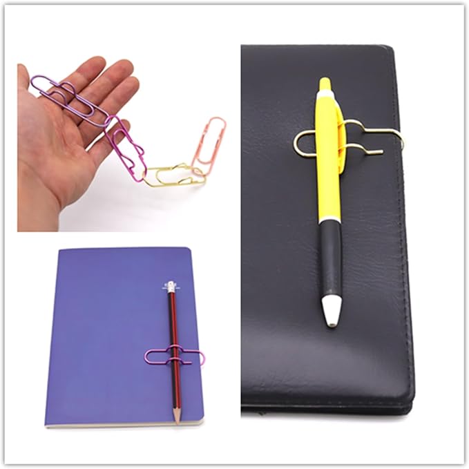 12-Pack Pen Holder Clips for Notebook, and Book, Professionals, and Teachers - Image 3