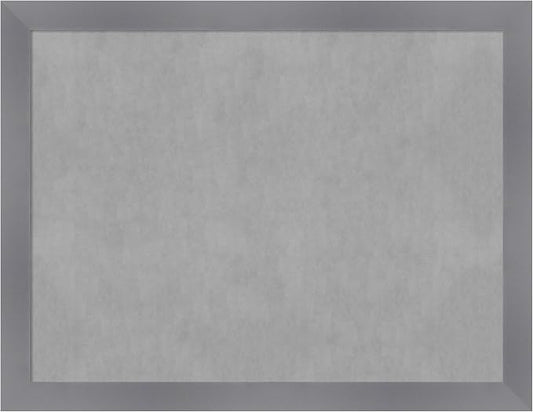 Amanti Art Grey Framed Magnetic Board 20x26 Medium Vision Board by AmantiArt