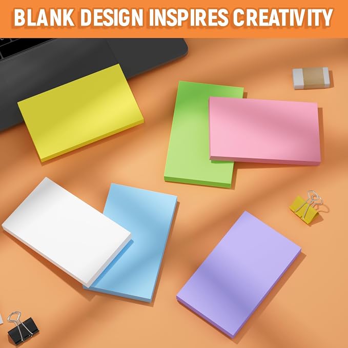 300 Count Blank Colored Index Cards 3 x 5 Inch, Blank Flash Cards - Image 5